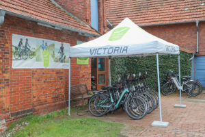 Außenansicht des Geschäfts in Frille